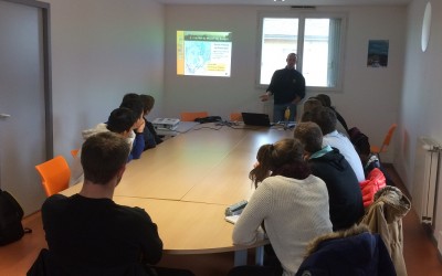 La section très attentive  aux propos de M Richelot