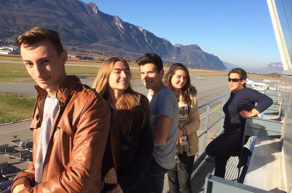 Visite de la tour de contrôle de l’aéroport de Chambéry-Aix