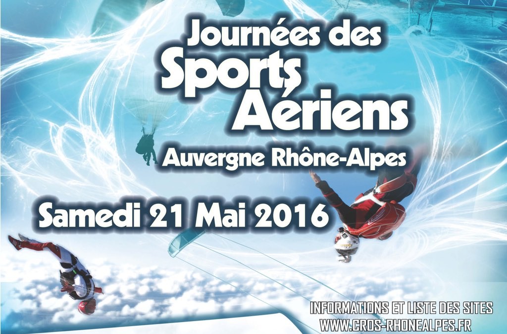 Journée Portes Ouvertes des Sports Aériens – 21 Mai 2016