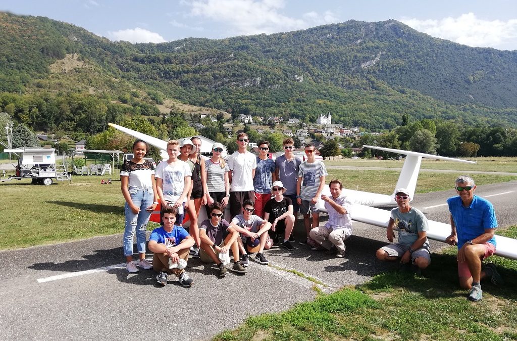 La section  aero au grand complet …