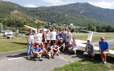 La section  aero au grand complet …