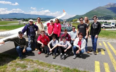 Avant le Baptême de Mme  Giannotti Proviseure du Lycée Monge…